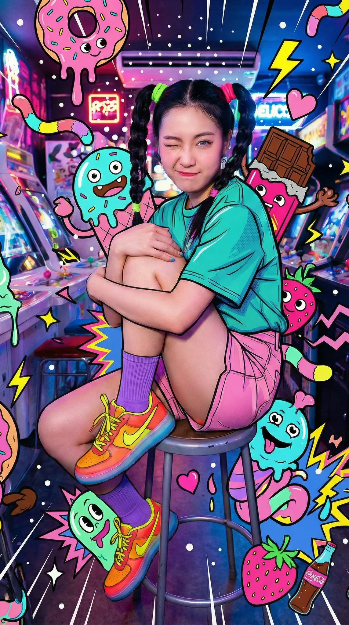 Arcade Portrait Pop Art